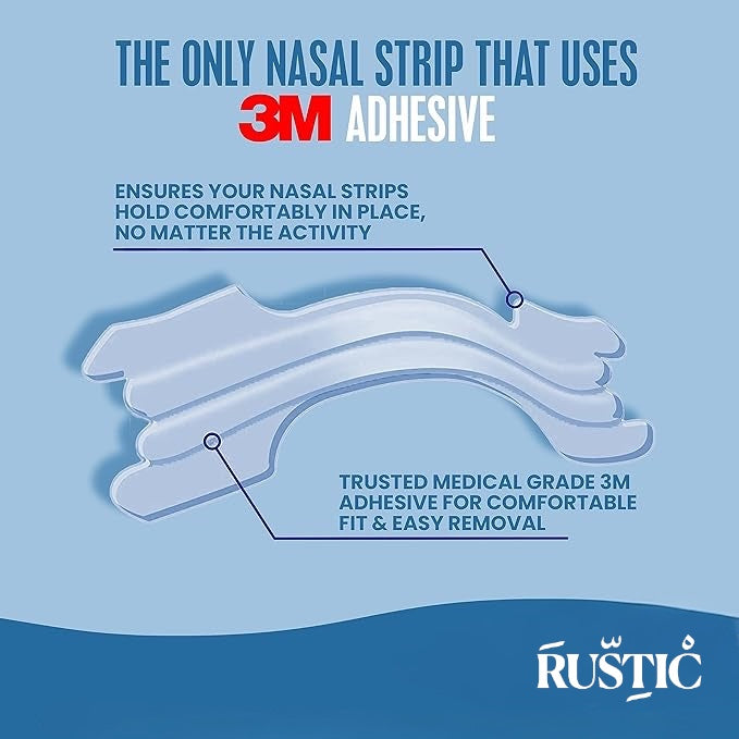 30 Breathe Nose Strips - RUSTIC