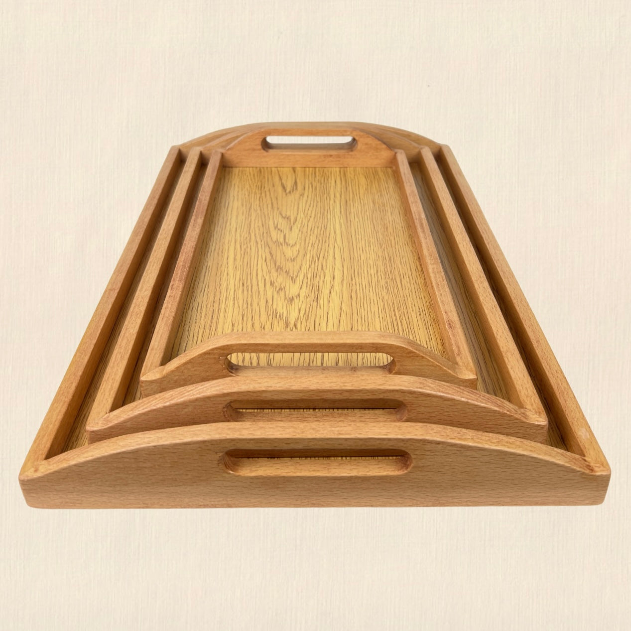 3 Set Wooden Trays