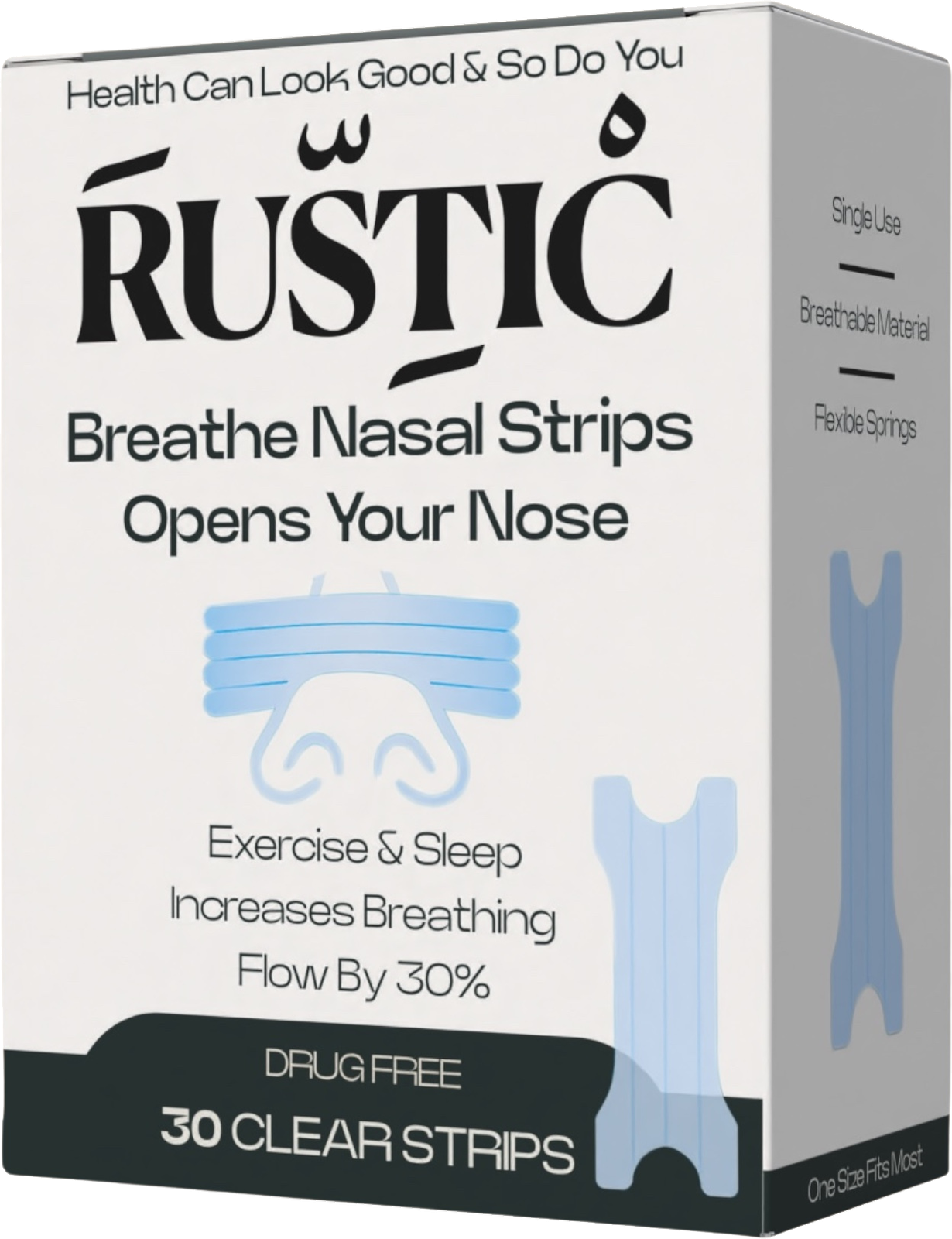 30 Breathe Nose Strips